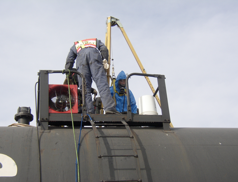 Railcar Fuel Removal
