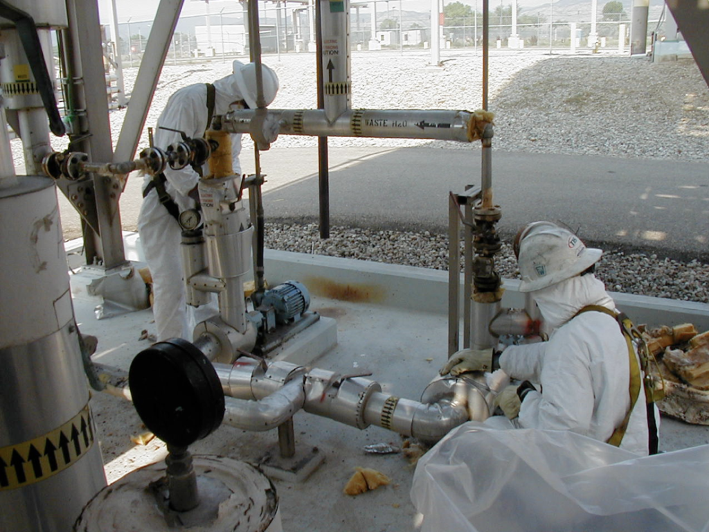Chemical Tank Decontamination and Removal